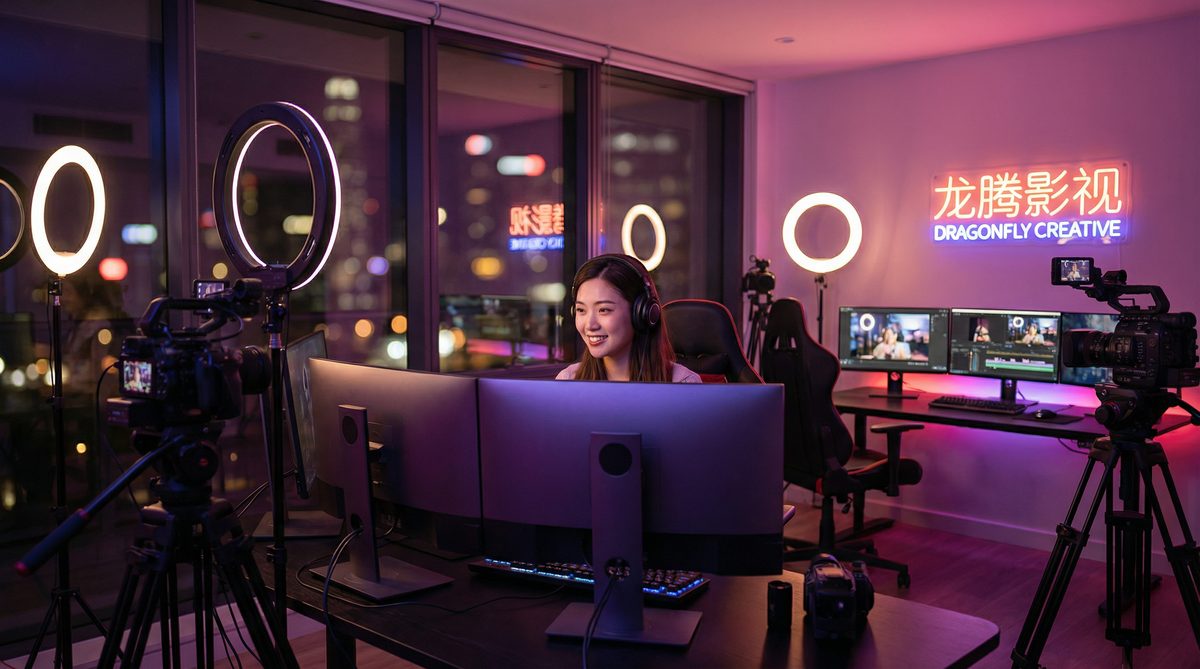 海角网影视传媒视频制作现场